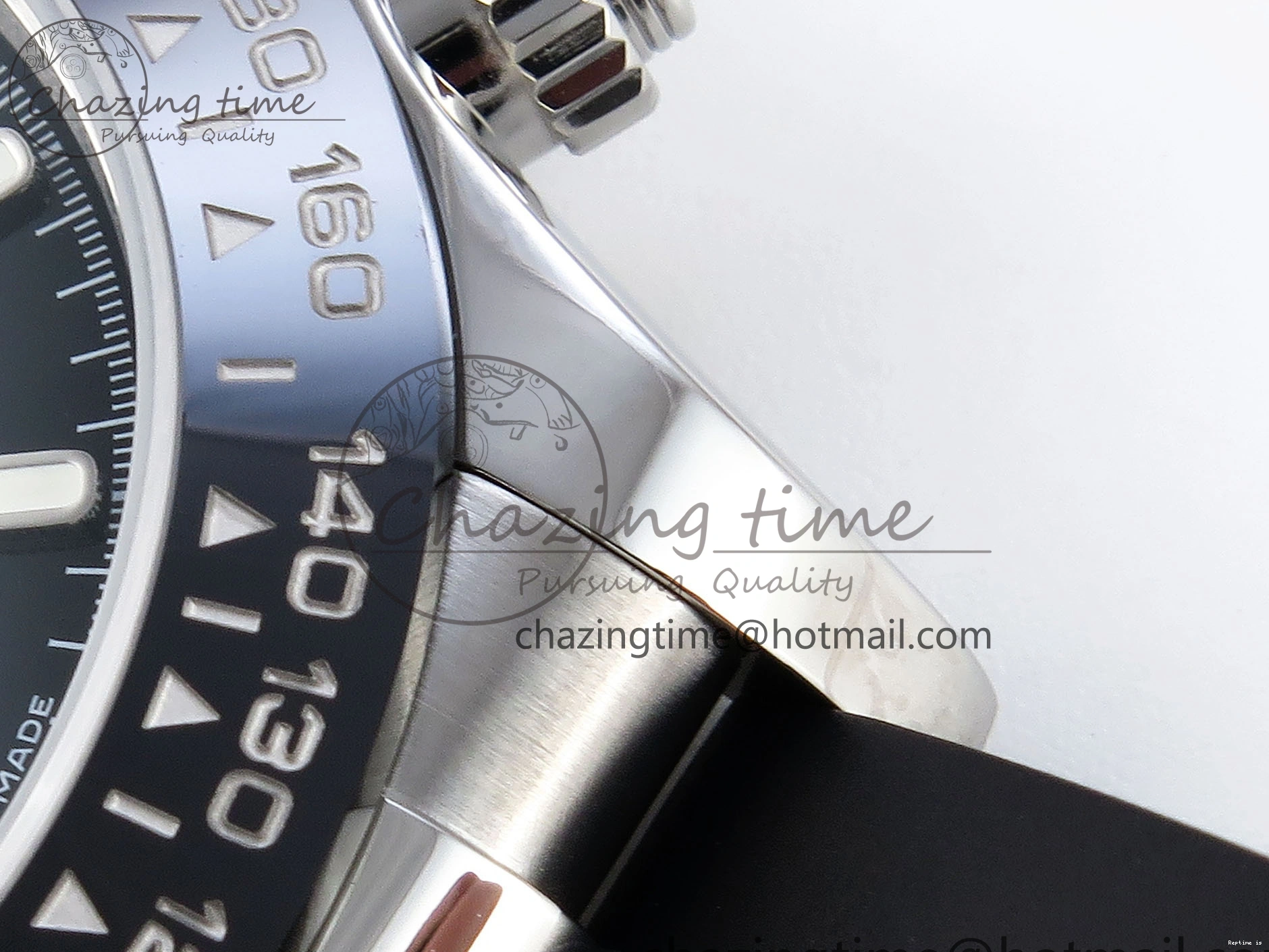 1225 Premium DAYTONA 116519 SS OMF BEST EDITION BLACK DIAL ON OYSTERFLEX STRAP A7750 (SLIM MOVEMENT) 1788